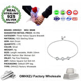Square Zircon 925 Silver Bracelet BR88