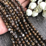 Natural Opal Round Beads 6 8 10mm DIY Bracelet Necklace Jewelry Making