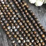 Natural Opal Round Beads 6 8 10mm DIY Bracelet Necklace Jewelry Making