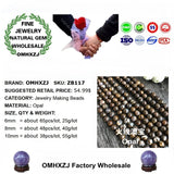 Natural Opal Round Beads 6 8 10mm DIY Bracelet Necklace Jewelry Making