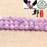 Natural Lanvender Amethyst Cut Beads for DIY Bracelet Necklace