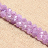 Natural Lanvender Amethyst Cut Beads for DIY Bracelet Necklace