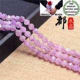 Natural Lanvender Amethyst Cut Beads for DIY Bracelet Necklace