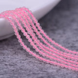 23mm DIY Rose Quartz Beads for Jewelry Making