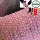 Rose Quartz Beads 3x4mm for DIY Jewelry Making