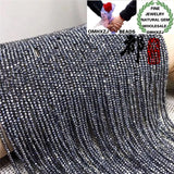 Natural Terahertz Stone Beads DIY Jewelry Making Components