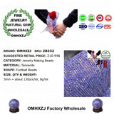 Natural Tanzanite Beads for DIY Jewelry Making