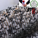 Natural Rutilated Quartz Beads 3x4mm DIY Jewelry Making