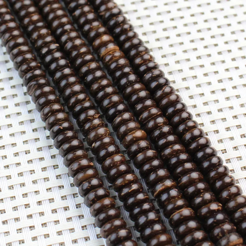 DIY Natural Stone Coconut Shell Beads 681012mm Jewelry Making Accessories