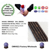 DIY Natural Stone Coconut Shell Beads 681012mm Jewelry Making Accessories