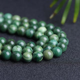 African Jade Round Beads 6 8 10 mm DIY Bracelet Necklace