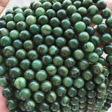 African Jade Round Beads 6 8 10 mm DIY Bracelet Necklace