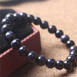 European Fine Sandstone Beads Bracelets - 68101214mm