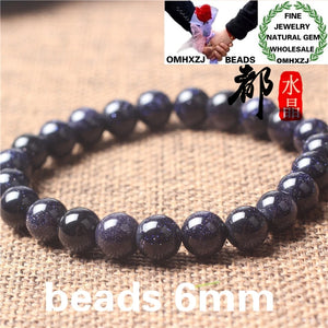 European Fine Sandstone Beads Bracelets - 68101214mm