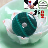 European Hot Malachite Peace Buckle Pendant Charm