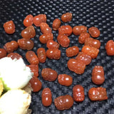 European Hot Red Agate PIXIU Pendant Charm