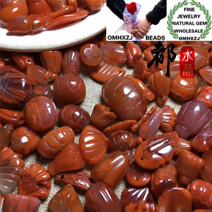 European Hot Red Agate PIXIU Pendant Charm