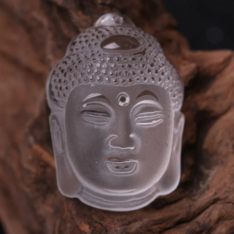 ZB449 Natural Stone Buddha Pendant Charm