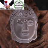 ZB449 Natural Stone Buddha Pendant Charm