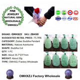 European Zodiac Signs Buddha Pendant Charm