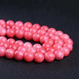 Natural Rhodochrosite Round Beads 6 8 10mm DIY Jewelry Making