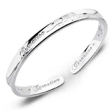 925 Silver Bracelet Bangle SZ14 Kpop Star Jewelry