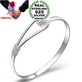 925 Silver Cherry Blossom Bangles SZ08