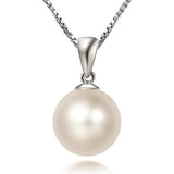 Kpop Star Pearl 925 Sterling Silver Pendant Charms PE51