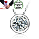 925 Sterling Silver Amethyst Pendant Charm PE49