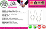 925 Sterling Silver Anise Star Couple Pendant Charms PE38