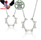 925 Sterling Silver Anise Star Couple Pendant Charms PE38