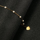 Pearl Bracelet Fine Jewelry For Women Chain Charm Bracelet