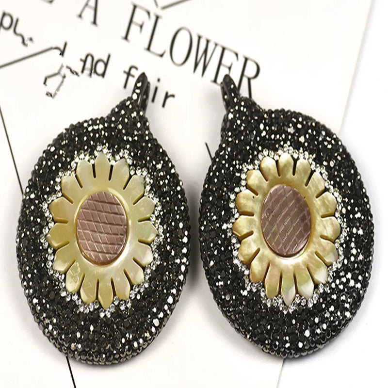 Shell Flower Baroque Pendant Loose Beads