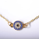 Boho Colorful Eyes Anklet for Women Beads Ocean Beach Ankle Bracelet