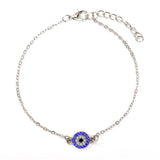 Boho Colorful Eyes Anklet for Women Beads Ocean Beach Ankle Bracelet