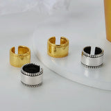 925 Sterling Silver Rounded Cuff CLIP Earrings