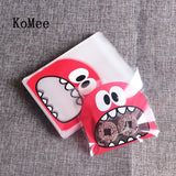 100pcs OPP Plastic Bags 10x10+3cm for Jewelry, Baking, Gifts