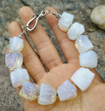 Opal Beads Stone Clasp Bracelet