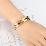 ORASI Jewelry Love Bracelet For Women Stainless Steel Bangles