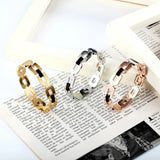 ORASI Jewelry Love Bracelet For Women Stainless Steel Bangles