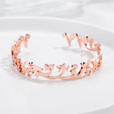 DESTINED Oriental Bracelet - Stainless Steel Adjustable Cuff for Women