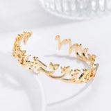 DESTINED Oriental Bracelet - Stainless Steel Adjustable Cuff for Women