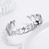 DESTINED Oriental Bracelet - Stainless Steel Adjustable Cuff for Women