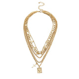 Ins Jewelry Multilayer Thin Chain Sweater Chain for Women