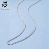 1.5MM Italian Silver Rope Chain Necklace 925 Sterling Silver Twist Chain
