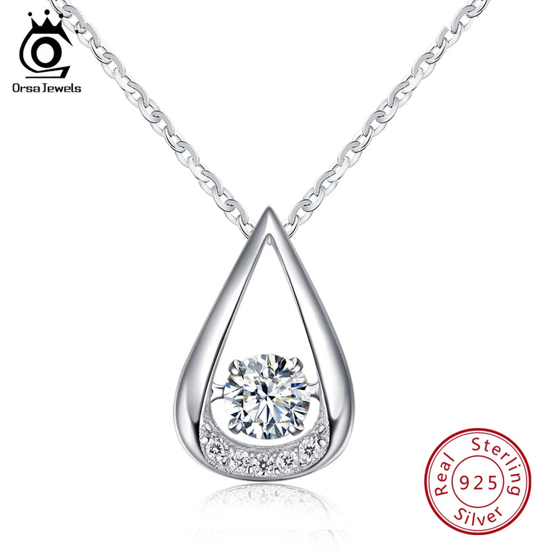 925 Silver Pendant Necklace for Women SN40