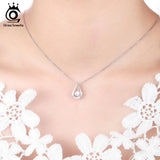 925 Silver Pendant Necklace for Women SN40