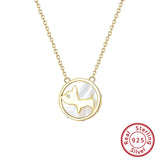 Mother of Pearl Double Layer Puppy Necklace for Girl