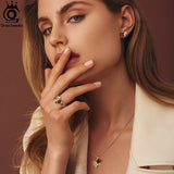14K Plated Heart Necklace with Garnet Gems for Women