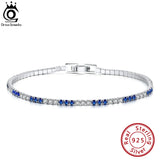 925 Silver Tennis Bracelet for Women with Cubic Zirconia